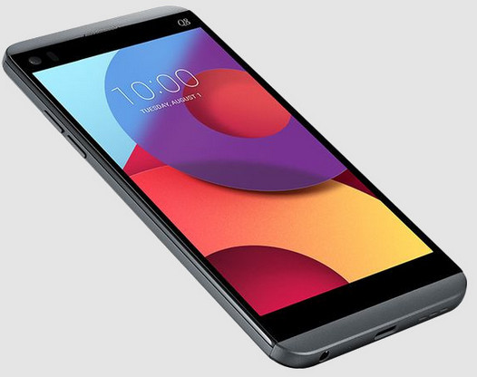 LG Q8. Компактный вариант флагмана V20 с водонепроницаемым корпусом и дополнительным дисплеем