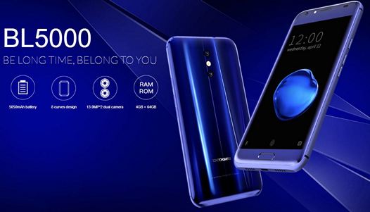 Doogee BL5000. Фаблет с мощным аккумулятором и 13-мегапиксельной сдвоенной камерой