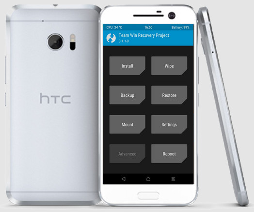 Root и установка TWRP рекавери на HTC 10 