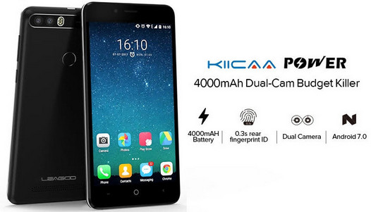 LEAGOO KIICAA Power: пятидюймовый «убийца» бюджетников с мощной батареей и сдвоенной камерой всего за $69.99 LEAGOO KIICAA Power: пятидюймовый «убийца» бюджетников с мощной батареей и сдвоенной камерой всего за $69.99