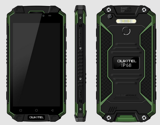 Oukitel K10000 Max. Защищенный смартфон с 5.5-дюймовым дисплеем Full HD разрешения и аккумулятором с емкостью 10 0000 мАч