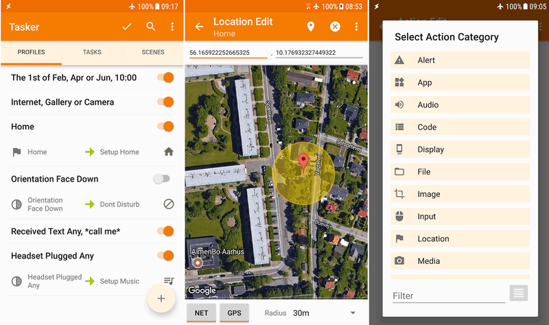 Лучшие приложения для Android. Tasker обновился до версии 5.0 получив множество дополнительных функций и новый интерфейс Лучшие приложения для Android. Tasker обновился до версии 5.0 получив множество дополнительных функций и новый интерфейс