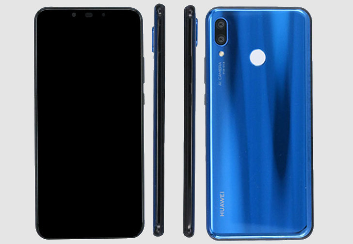 Huawei Nova 3 с дизайном в стиле P20 и сдвоенными основной и фронтальной камерами будет представлен 18 июля