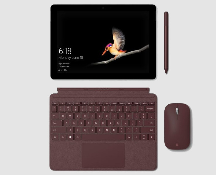 Microsoft Surface Go появится в продаже 2 августа. Цена: $399 и вышедшей