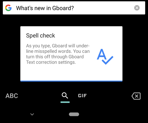 Клавиатура Google Gboard получила проверку орфографии, мини-режим для кодов Морзе, адаптивную иконку, новые стикеры и пр. (Скачать APK)