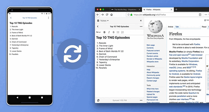 Новые приложения для Android. Notes by Firefox: простое приложение для создания заметок и синхронизации их с браузером на разных устройствах