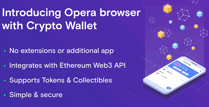 Кошелек для ктриптовалют с поддержкой Ethereum Dapps вскоре появится в браузере Opera для Android