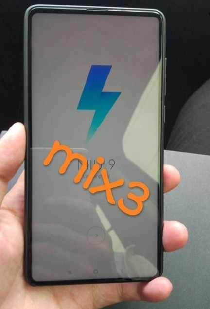 Mi Mix 3. Так будет выглядеть новый смартфон Xiaomi с дисплеем на всю переднюю панель