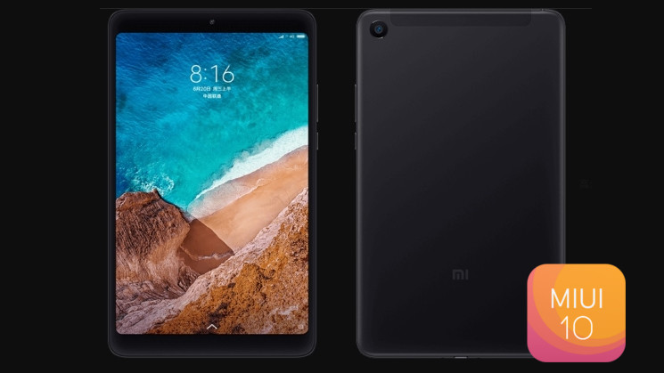 Xiaomi Mi Pad 4. Международная версия MIUI 10 бета для планшета выпущена