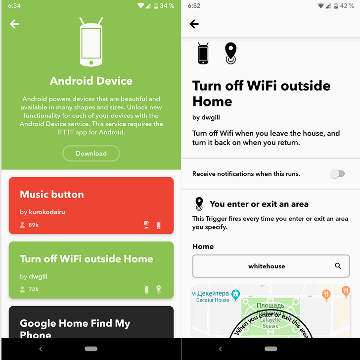 Лучшие приложения для мобильных. IFTTT, предназначенное для автоматизации различных задач обновилось и стало еще проще в использовании