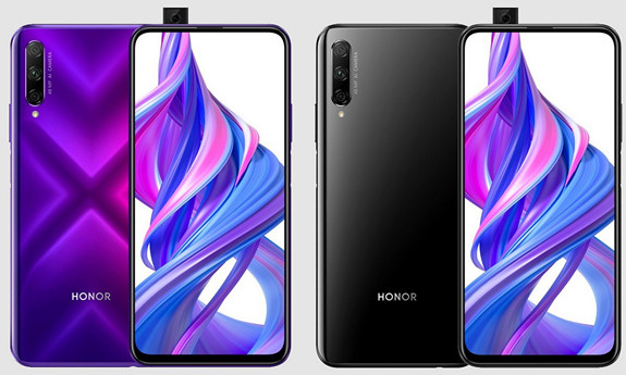 Honor 9X и Honor 9X Pro официально представлены: выдвижная селфи-камера, подэкранный сканер отпечатков пальцев и процессор Kirin 810 за $203 и выше