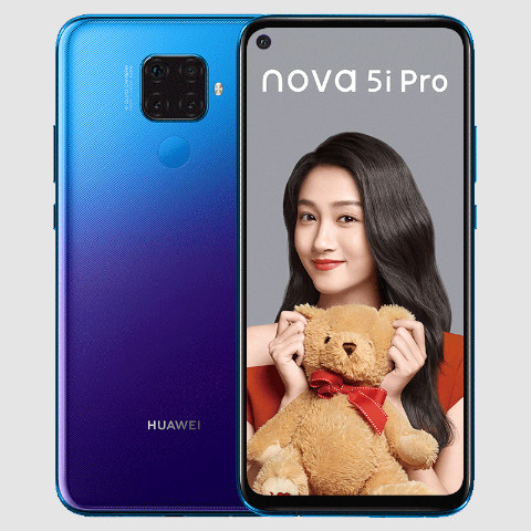 Huawe Nova 5i Pro официально: камера с четырьмя объективами и 7-нм чип Kirin 810 за $320 и выше