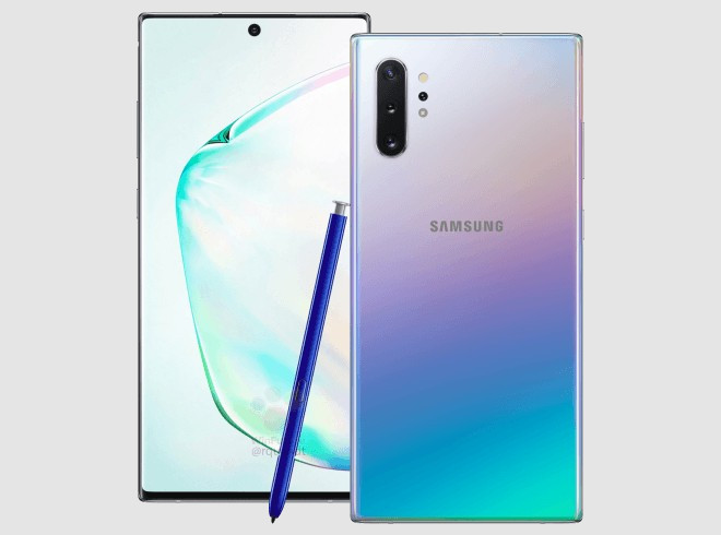 Samsung Galaxy Note 10 и Note 10+ в очередной утечке: процессор Snapdragon 855 Plus и стилус с «воздушными» жестами