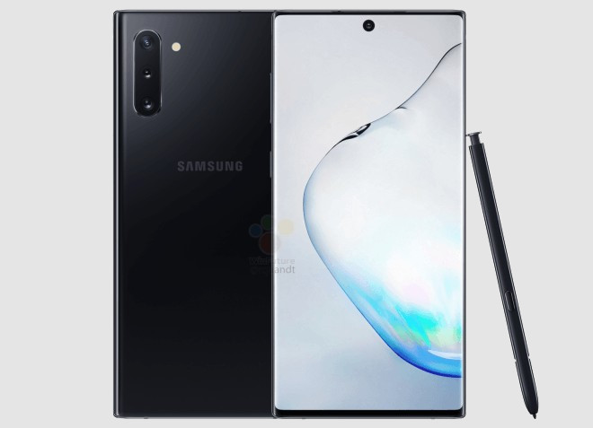 Samsung Galaxy Note 10 и Note 10+ в очередной утечке: процессор Snapdragon 855 Plus и стилус с «воздушными» жестами