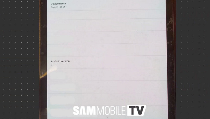 Galaxy Tab S6. Новый планшет Samsung флагманского уровня засветился на первых живых фото