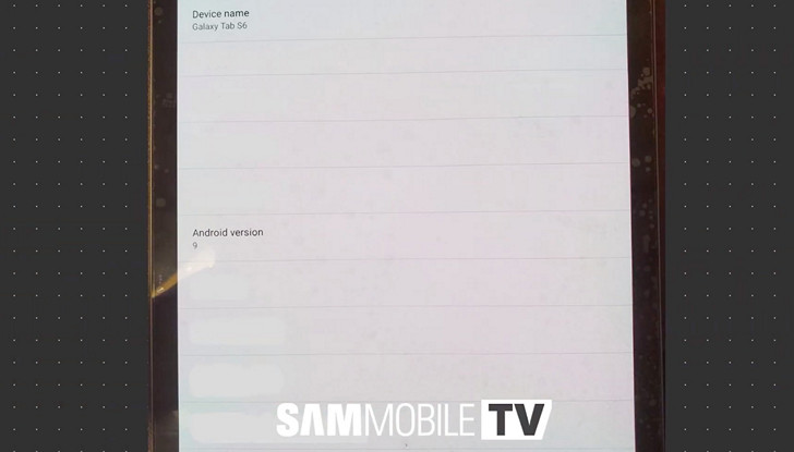 Galaxy Tab S6. Новый планшет Samsung флагманского уровня засветился на первых живых фото