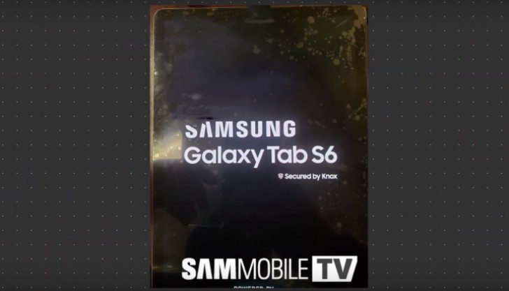 Galaxy Tab S6. Новый планшет Samsung флагманского уровня засветился на первых живых фото