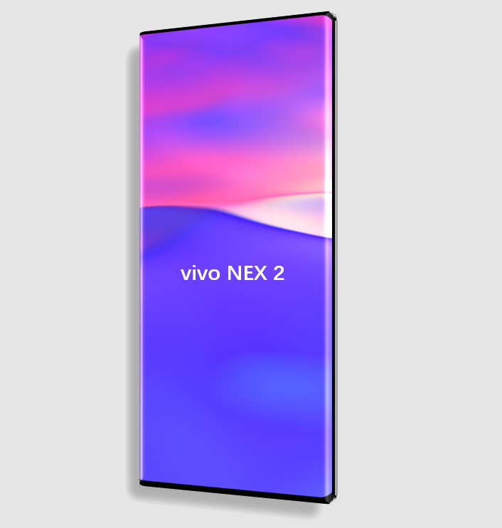 Vivo Nex 2. Так может выглядеть будущий смартфон с полностью «безрамочным» дисплеем