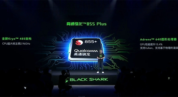 Black Shark 2 Pro официально представлен. Игровой смартфон с чипом Snapdragon 855+ и 12 ГБ оперативной памяти за $435