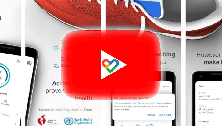 Приложение Google Fit поможет нам держать себя в форме с помощью видеоинструкций по тренировкам, медитации и пр.