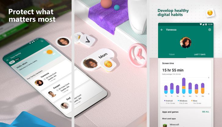 Microsoft Family Safety. Стабильная версия приложения для iOS и Android устройств выпущена