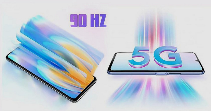 Honor 30 Youth Edition на базе процессора MediaTek Dimensity 800, оснащенный дисплеем с частотой обновления 90 Гц за $240