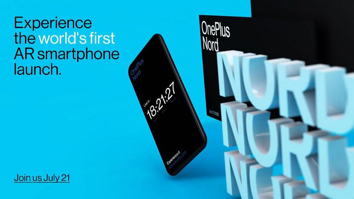 Как посмотреть презентацию OnePlus Nord на смартфоне в режиме дополненной реальности