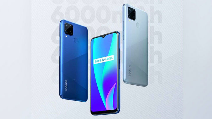 Realme C15. Смартфон недорогой линейки оснащенный батареей с емкостью 6000 мАч будет представлен 28 июля