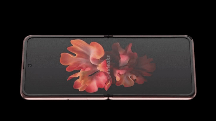Galaxy Z Flip 5G. Так будет выглядеть новый смартфон-раскладушка Samsung в цвете Mystic Bronze