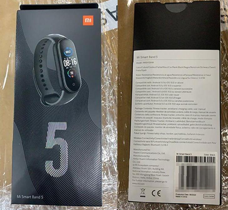 Xiaomi Mi Band 5 – международная версия браслета вскоре поступит в продажу в Европе