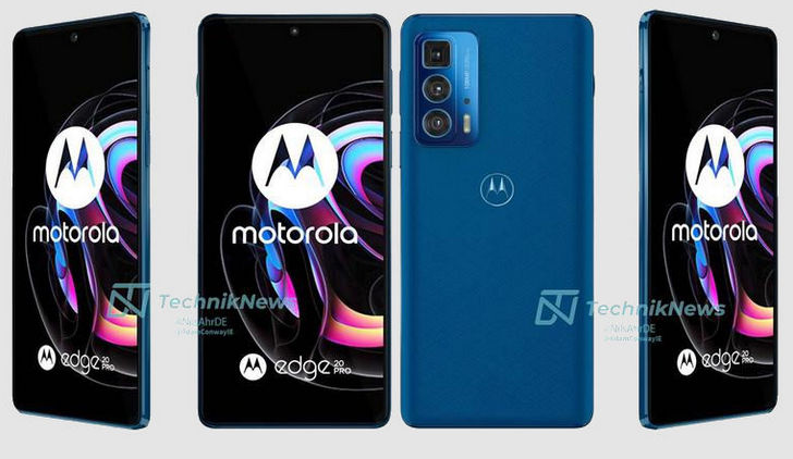 Motorola Edge 20, Motorola Edge 20 Pro и Motorola Edge 20 Lite в утечке изображений, цен и технических характеристик