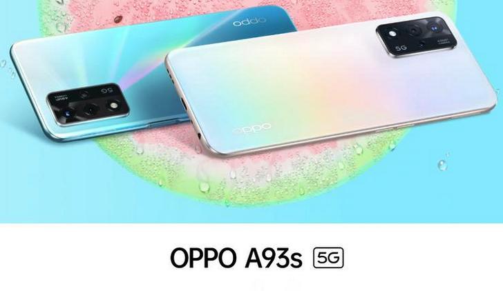 OPPO A93s 5G на базе процессора MediaTek Dimensity 700 оснащенный дисплеем с частотой обновления 90 Гц и тройной 48-Мп камерой за $308
