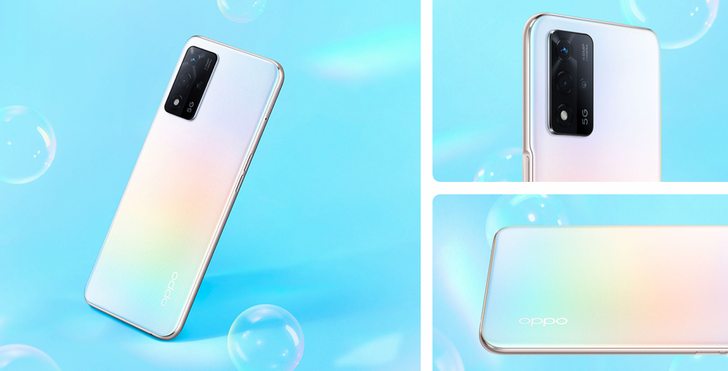 OPPO A93s 5G на базе процессора MediaTek Dimensity 700 оснащенный дисплеем с частотой обновления 90 Гц и тройной 48-Мп камерой за $308