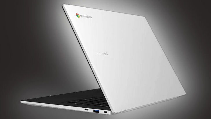 Samsung Galaxy Chromebook Go. 14--дюймовый ноутбук с операционной системой Chrome OS и процессором Intel Celeron на борту