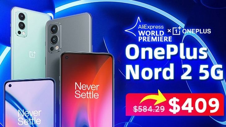 OnePlus Nord 2 5G. Мировая премьера смартфона на AliExpress позволит купить новинку за $406