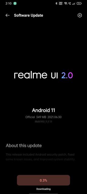 Обновление Android 11 для Realme X2 Pro выпущено и начало поступать на смартфоны с оболочкой Realme UI 2.0