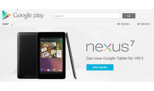 Купить Nexus 7 в Европе