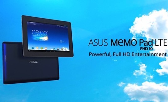 Планшет Asus MeMO Pad FHD 10 LTE будет выполнен на базе процессора Qualcomm Snapdragon