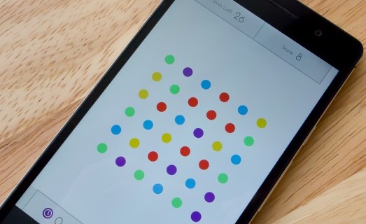 Новые игры для Android. Увлекательная и популярная iOS игра Dots (Точки) теперь доступна и в Google Play Маркет