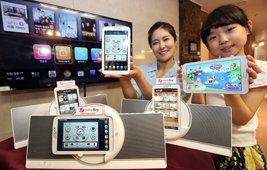 Крупнейший корейский мобильный оператор LG представил 7-дюймовый планшет Homeboy, производства Samsung