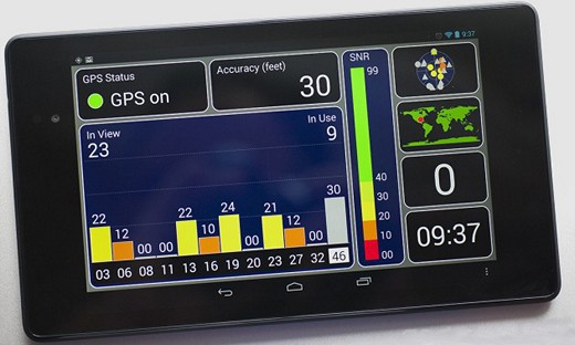 Новый Nexus 7 имеет проблемы с GPS приемником