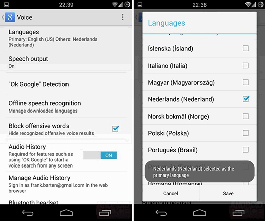 Голосовой поиск Google начинает понимать запросы со словами на разных языках