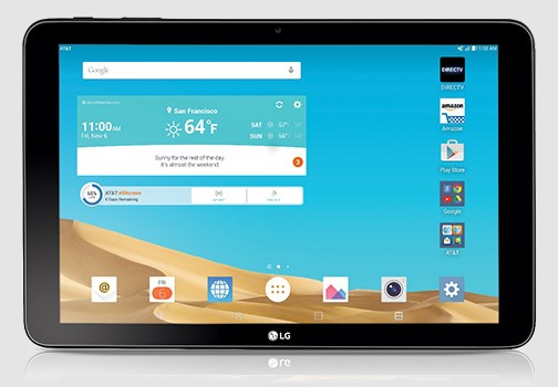 LG G Pad X 10.1. Десятидюймовый Android планшет за $249,99 (Видео)