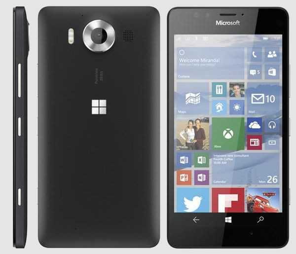 Microsoft Lumia 950 и Lumia 950 XL. Технические характеристики и фото смартфонов просочились в Сеть