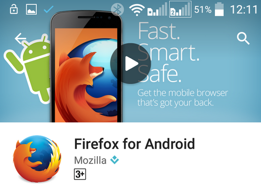 Программы для Android. Firefox обновился до версии 40.0. Что нас в ней ждет нового?
