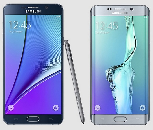 Samsung Galaxy S6 Edge+ и Galaxy Note 5