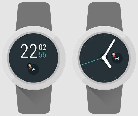 Умные Android Wear часы получат интерактивные циферблаты с возможностью индикации того, чем заняты ваши друзья и знакомые