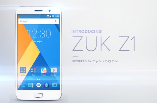 Смартфон ZUK Z1 от Lenovo с Cyanogen OS на борту можно будет купить в середине октября