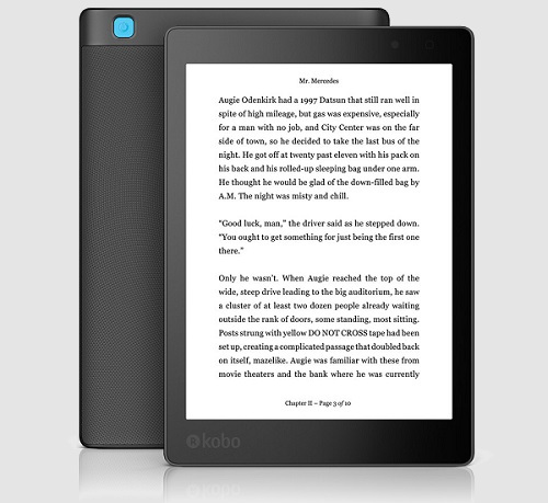 Kobo Aura One. Букридер с 7.8-дюймовым экраном высокого разрешения и водонепроницаемым корпусом