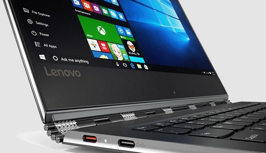 Lenovo Yoga 910. Конвертируемый ноутбук с процессором Kaby Lake и опциональным экраном 4K разрешения